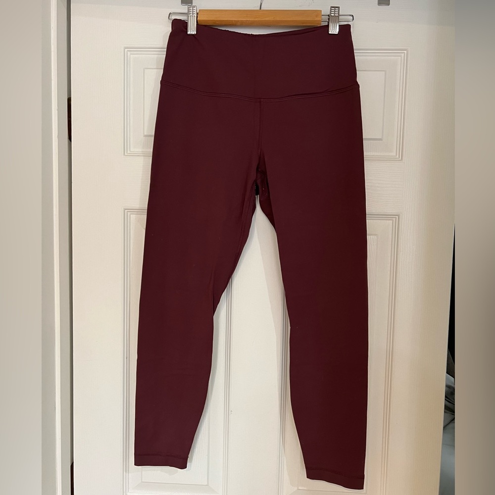 90 Degree 7/8 Maroon Legging